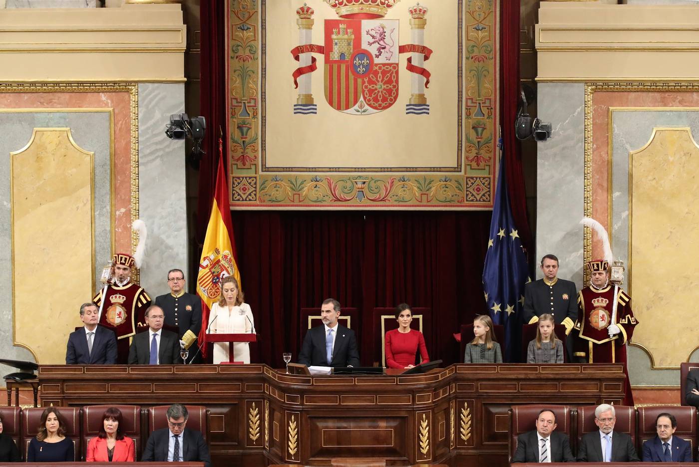 40 aniversario de la Constitución Española en el Congreso de los Diputados