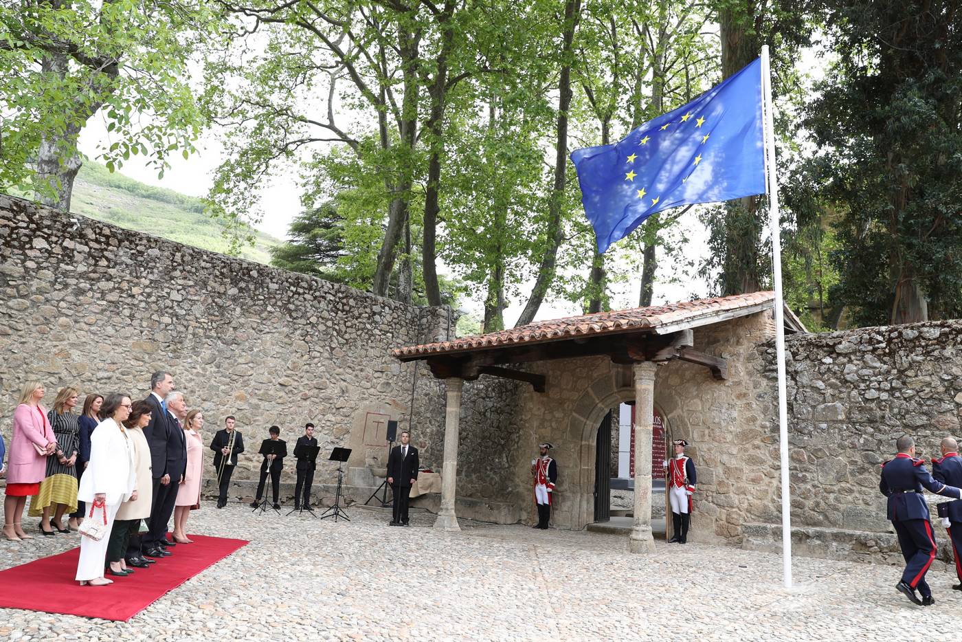 Protocolo entrega del Premio Europeo Carlos V