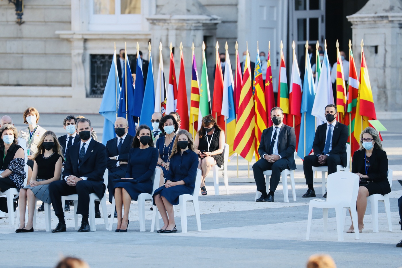 Ceremonia de estado en Palacio Real