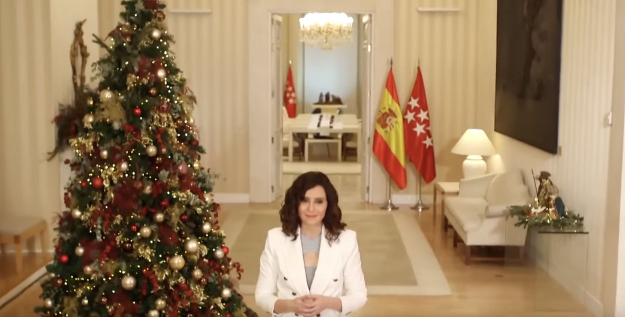 Protocolo y escenografía para los mensajes navideños de los presidentes autonómicos 2022.